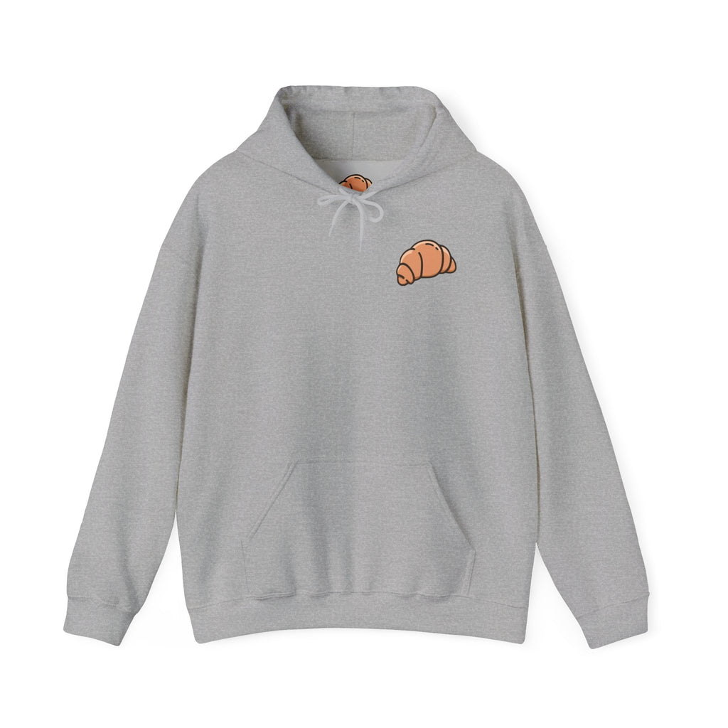 The Classic Croissant Hoodie – Heather Grey