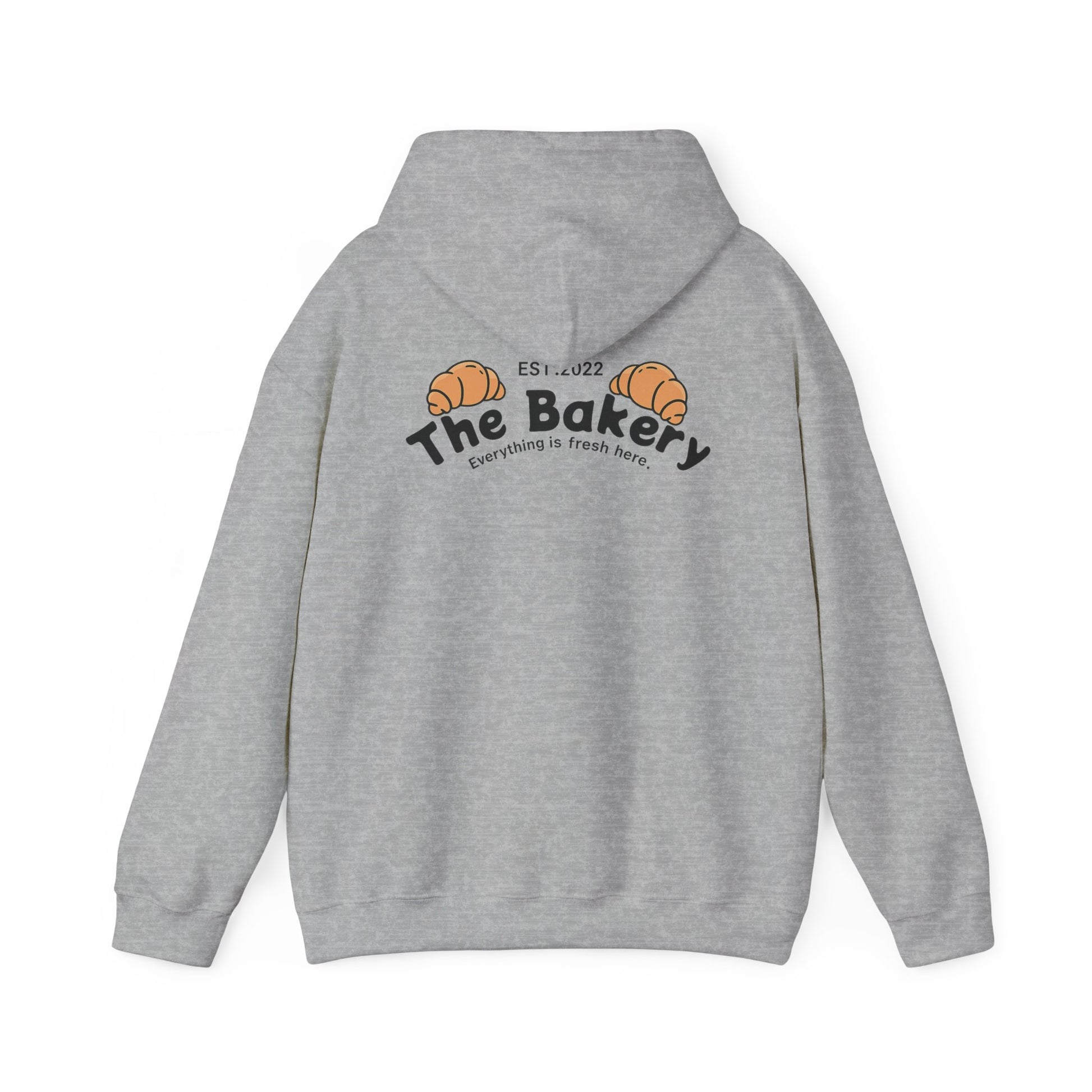 The Classic Croissant Hoodie – Heather Grey