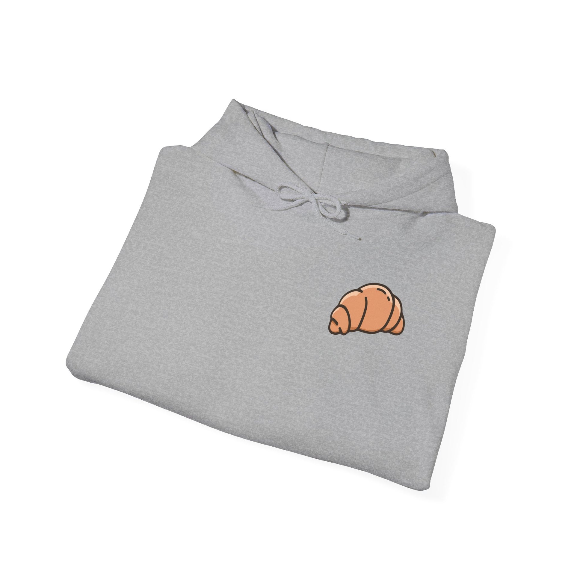 The Classic Croissant Hoodie – Heather Grey