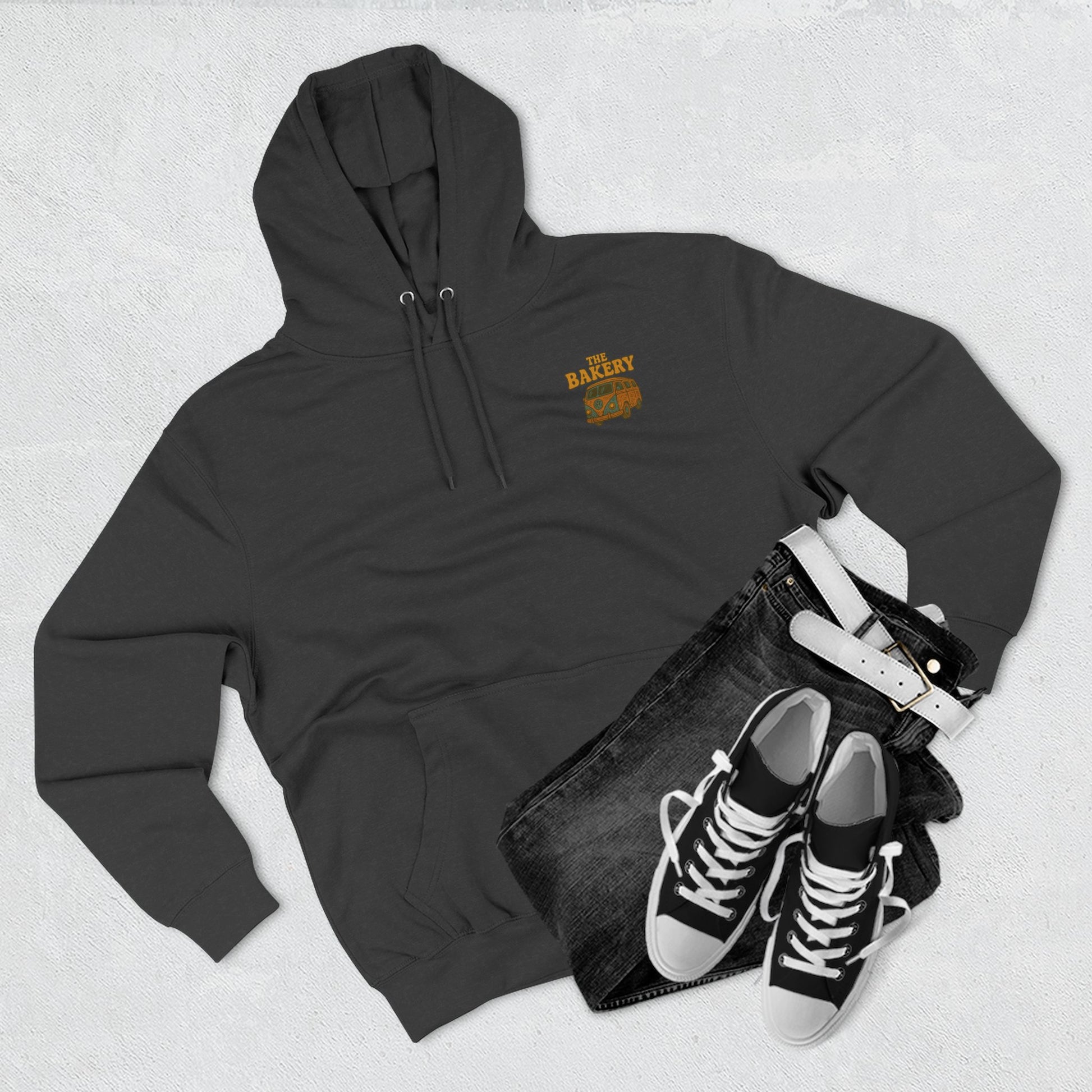 "Keep It Cozy, Keep It Fresh" Hoodie - Charcoal Heather