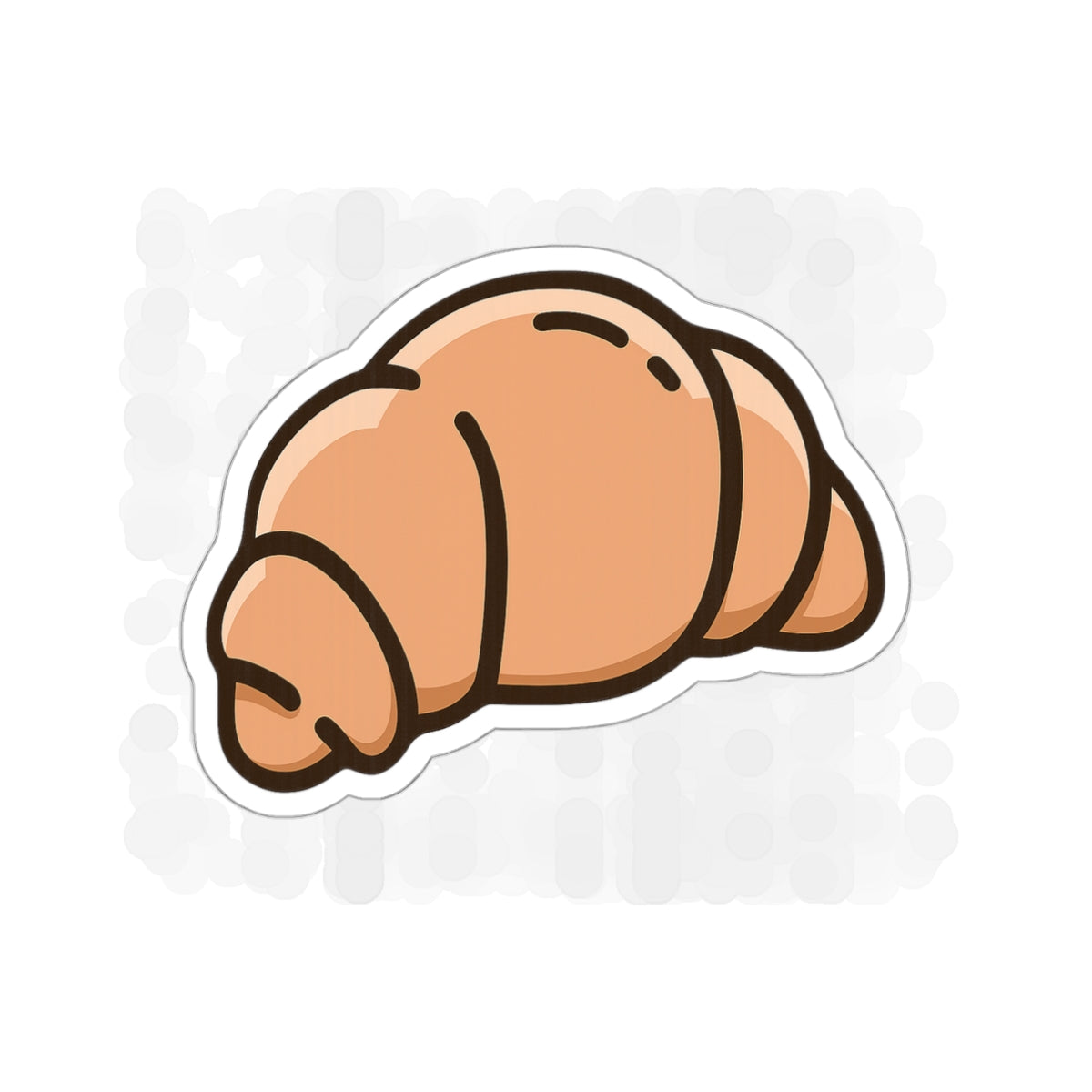 The Croissant Die-Cut Sticker