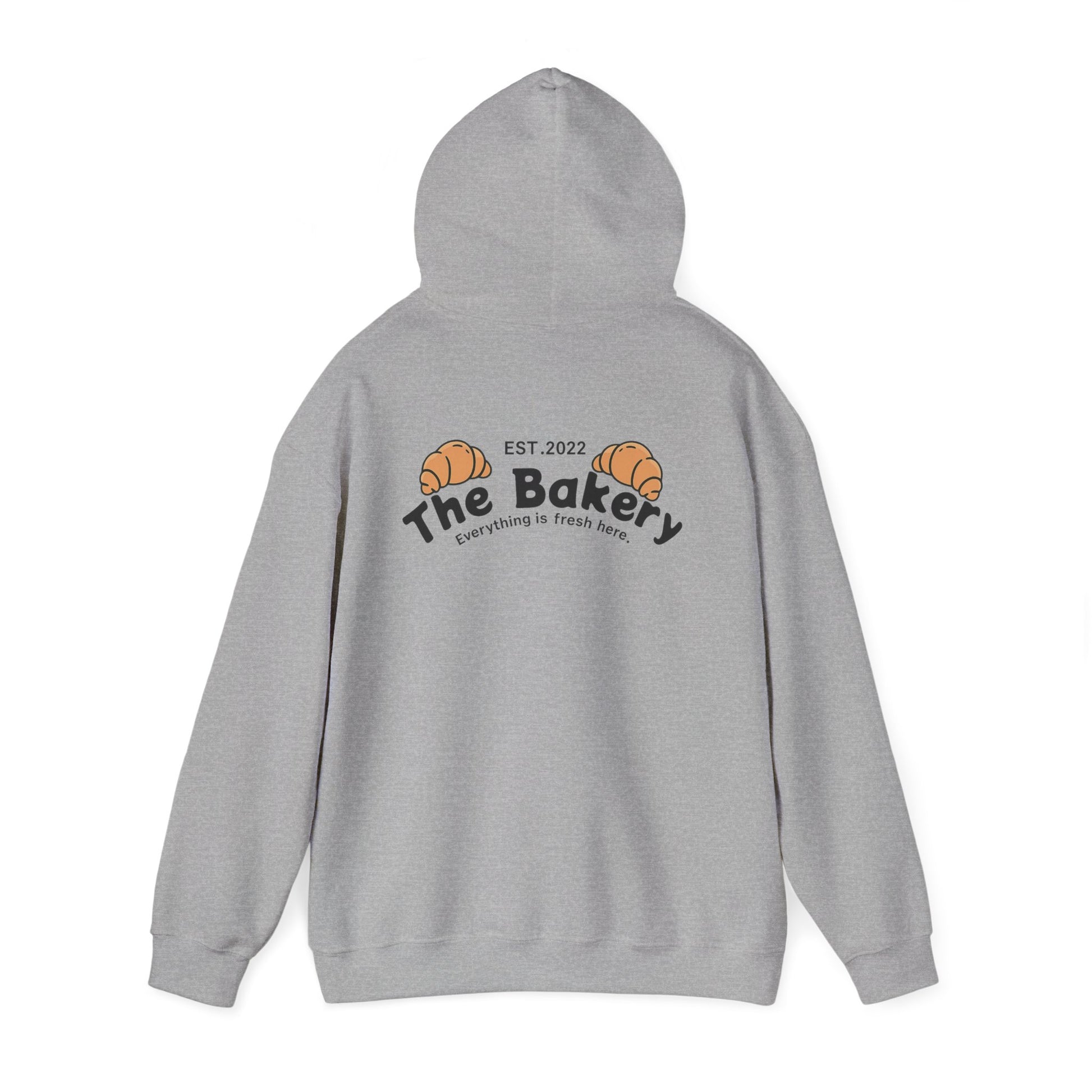 The Classic Croissant Hoodie – Heather Grey