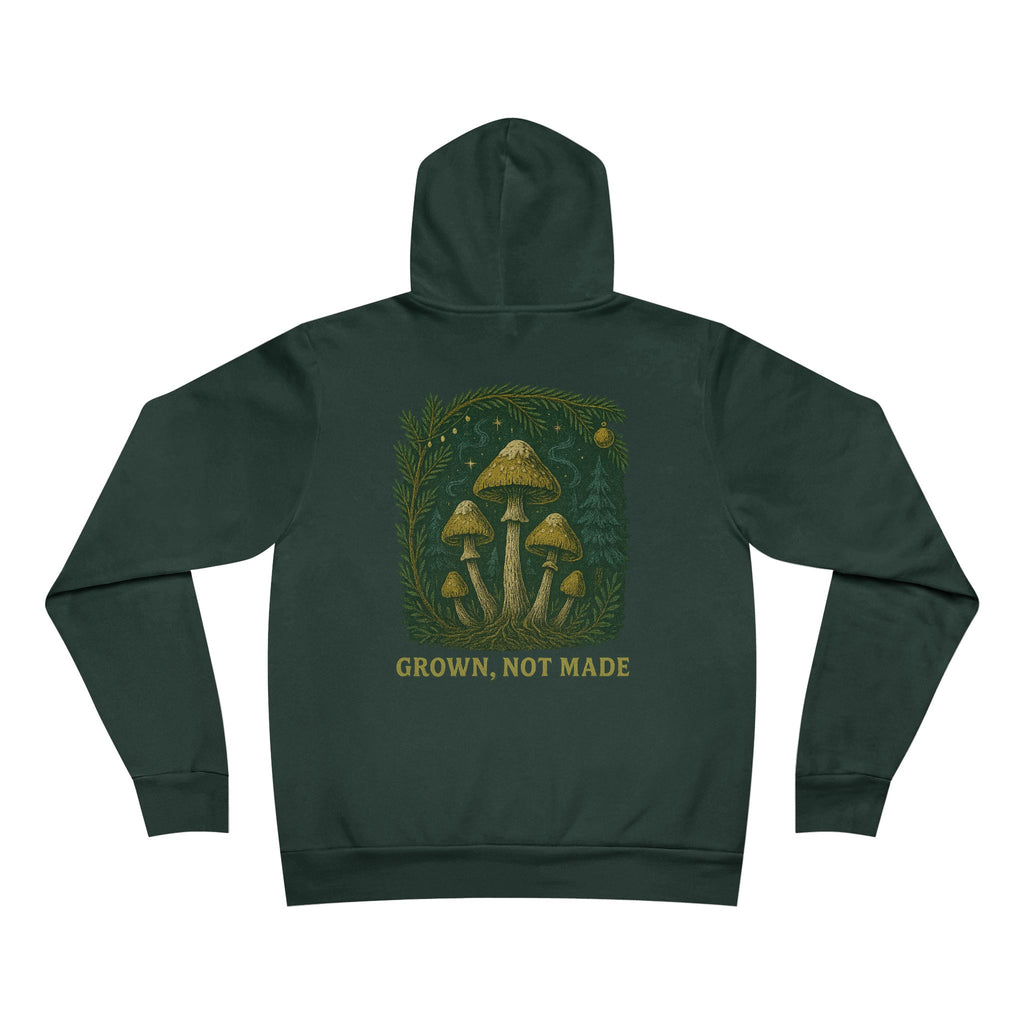 “Grown, Not Made” Hoodie – Forest Green