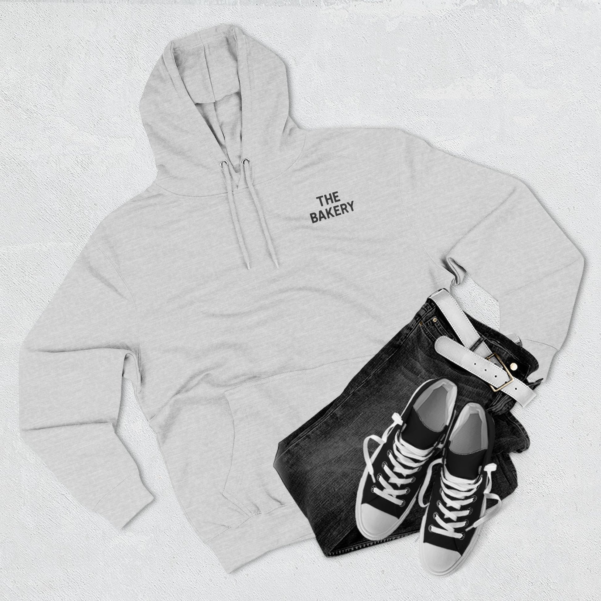 “This Lens Exposes Fascists” Hoodie – Heather Gray