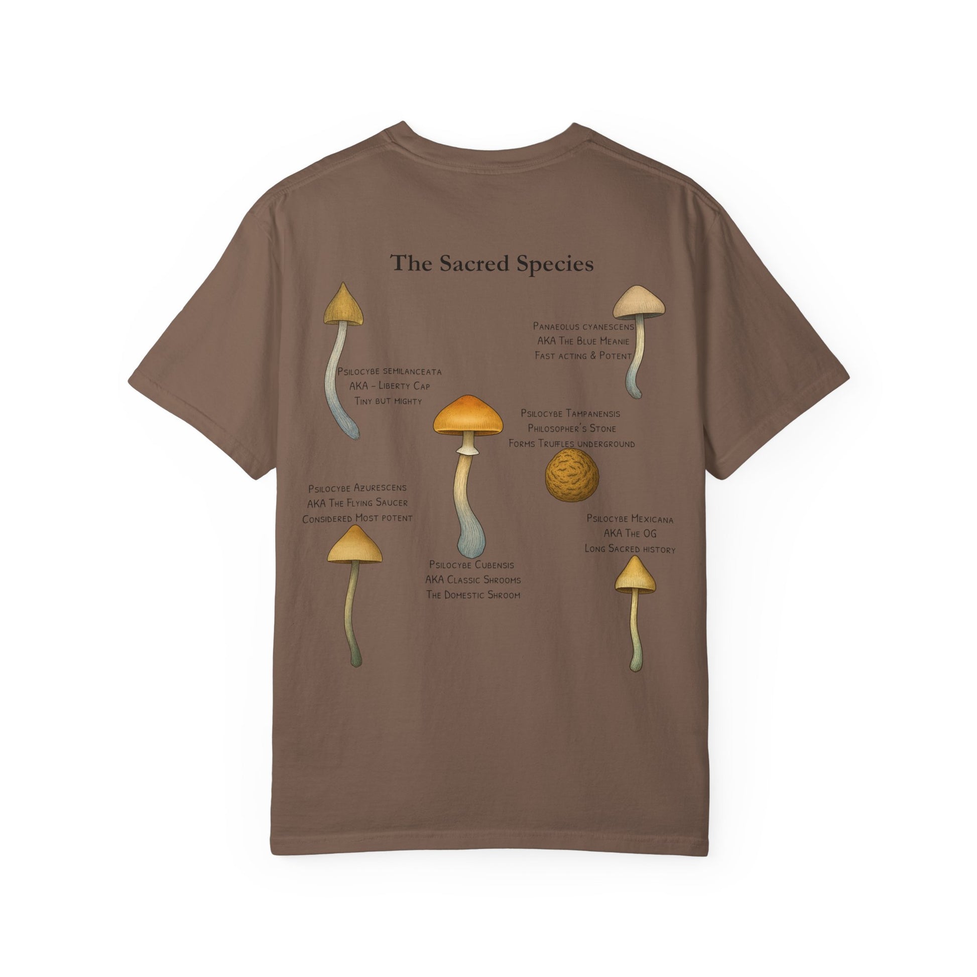 “The Sacred Species” Tee – Espresso
