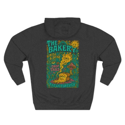 "Acid Trip" Hoodie – Charcoal Heather